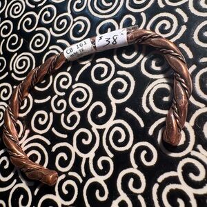 Twisted Copper Bracelet